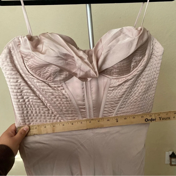 House of cb XL PLUS CUP Myrna dress in color crystal light pink/champagne NWOT - Picture 14 of 16